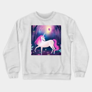 Unicorn forest Crewneck Sweatshirt